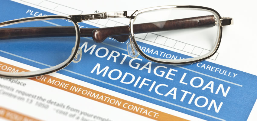 Load modification form to stop foreclosure process