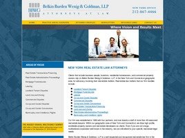 Belkin Burden Wenig & Goldman, Llp