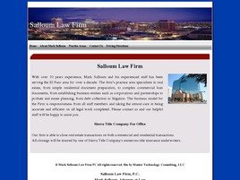 Salloum Law Firm P.c.-Sierra Title Company