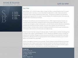 Stone & Baxter, Llp